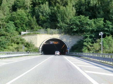 Giovanni Paolo II Tunnel northern portal
