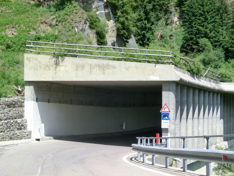 Rio Negazzano Tunnel western portal
