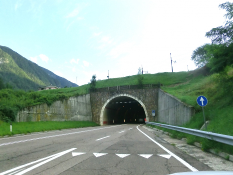 Rovine Tunnel northern portal