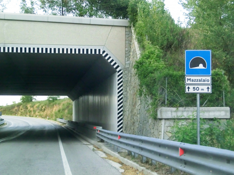 Mazzalaio Tunnel southern portal