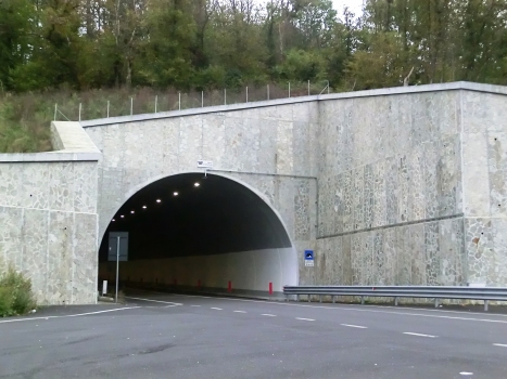 Colle del Pino Tunnel western portal
