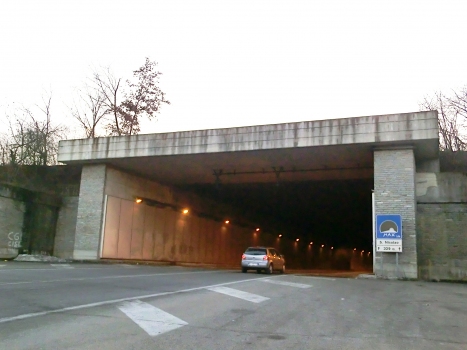 San Nicolao Tunnel eastern portal