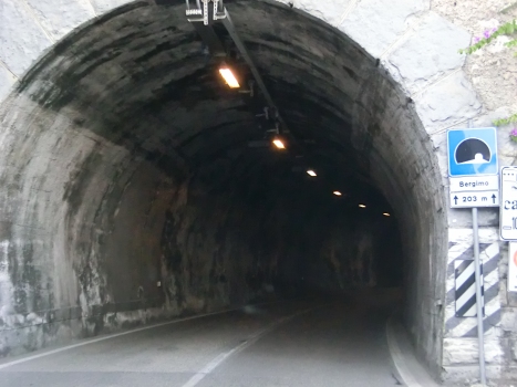 Bergimo Tunnel southern portal