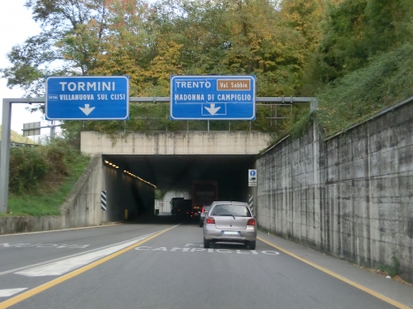 Bivio Tormini Tunnel western portal