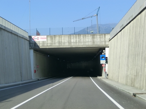 Varone Tunnel western portal