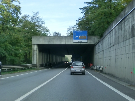 Villanuova III Tunnel southern portal