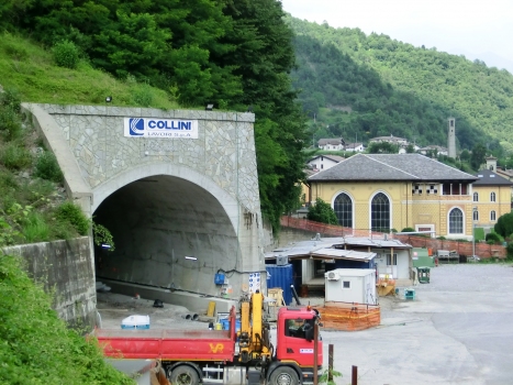Inzogno Tunnel southern portal