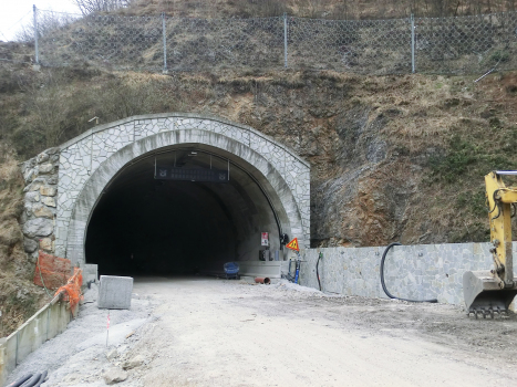 Monti di Zogno Tunnel northern portal