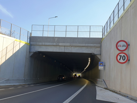Valbrembo Tunnel northern portal
