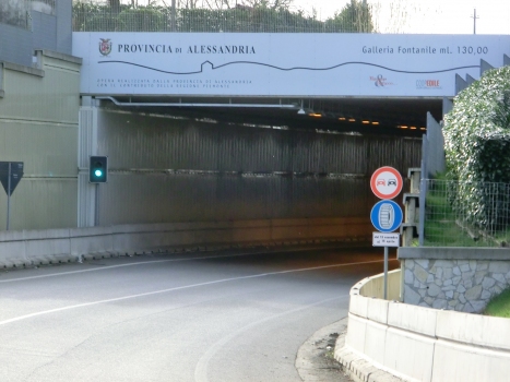 Fontanile Tunnel eastern portal