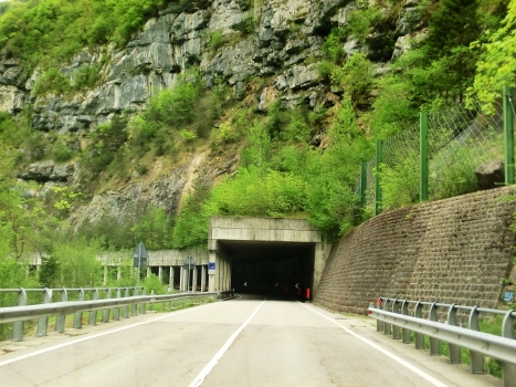 Cofanovi Tunnel southern portal