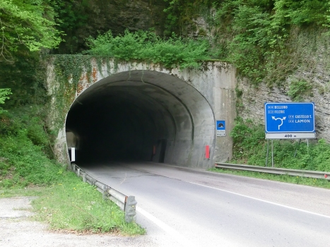 Pala Bianca Tunnel northern portal