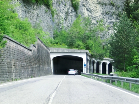 Pala Bianca Tunnel southern portal