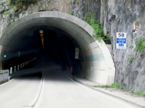 Val Rosna Tunnel southern portal