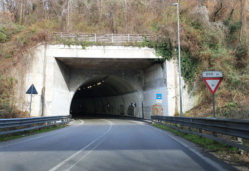 Bersaglio Tunnel southern portal
