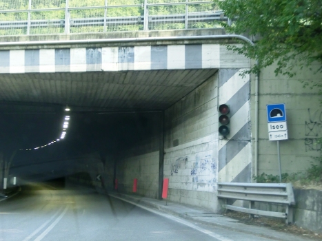 Iseo Tunnel southern portal