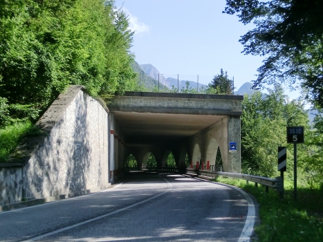 Sant'Antonio Tunnel western portal