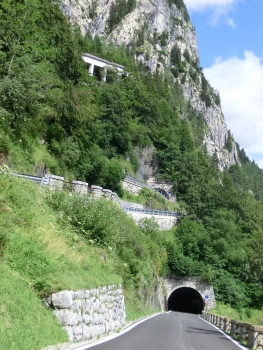 Monte Croce Tunnels : (top to down) Monte Croce X, Monte Croce IX and Monte Croce VIII Tunnels