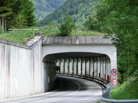Monte Croce I Tunnel western portal