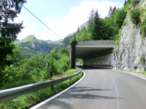 Monte Croce V Tunnel eastern portal