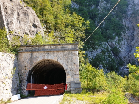 Passo della Morte Tunnel western portal