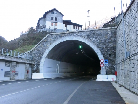 Ceppo Morelli Tunnel eastern portal