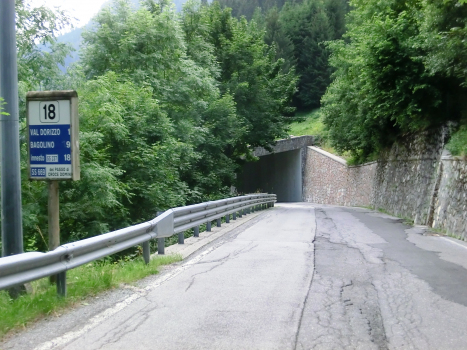 Valle Dorizzo I Tunnel northern portal