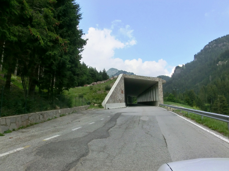 Valle Dorizzo II Tunnel southern portal