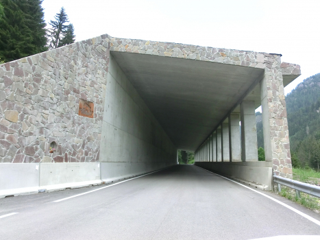 Valle Dorizzo II Tunnel southern portal