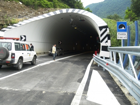 Pradella Tunnel northern portal