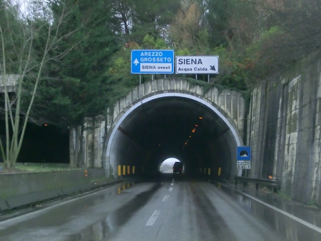 Acqua Calda Tunnel northern portal