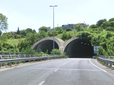 Castellano Tunnel northern portals