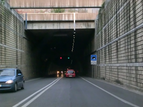 Parco della Reggia Tunnel western portal