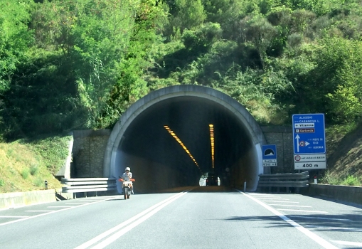 Bastia I Tunnel eastern portal