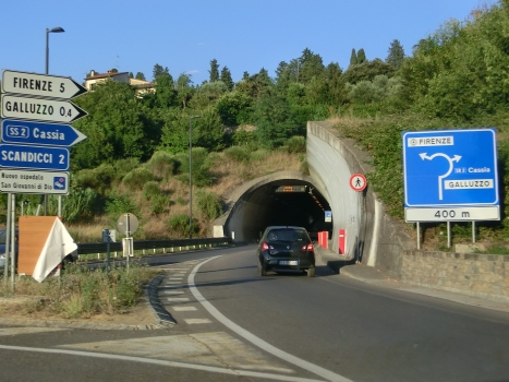 Le Romite Tunnel western portal