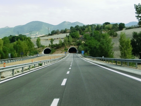 Burano Tunnel western portals