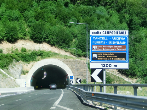 Campodiegoli Tunnel western portal