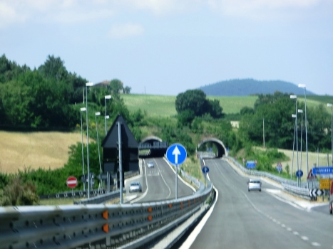 Campo d'Olmo Tunnel eastern portals
