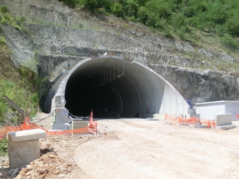 New Gola della Rossa Tunnel northern portal