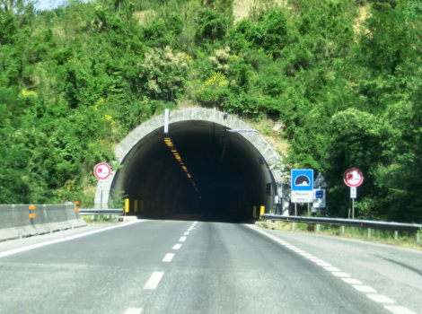 Malvaioli Tunnel western portal