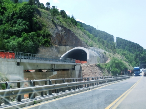 Sassi Rossi Tunnel northern portal