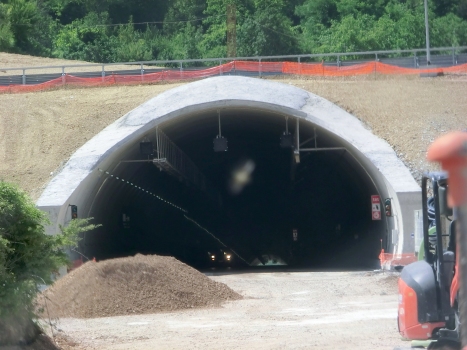 New Valtreara Tunnel northern portal