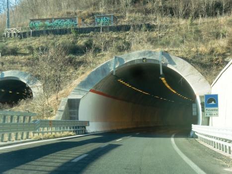 Polverina Tunnel eastern portals