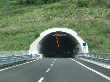 Muccia Tunnel western portal