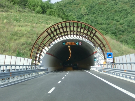 Sostino Tunnel western portal