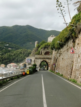Castello di Moneglia Tunnel western portal