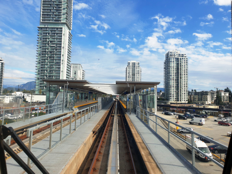 Burquitlam Sky Train Station