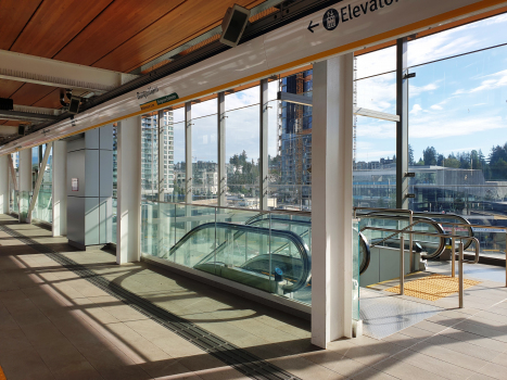 Burquitlam Sky Train Station