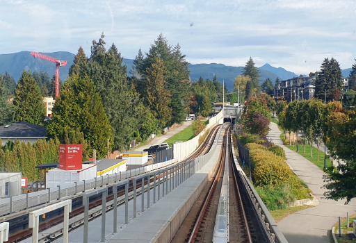 Burquitlam Sky Train Tunnel