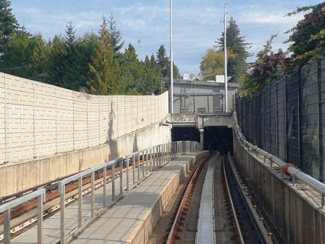 Burquitlam Sky Train Tunnel